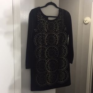 Black dress long sleeves